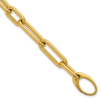 14K Gelbgold Poliert Glieder Armband