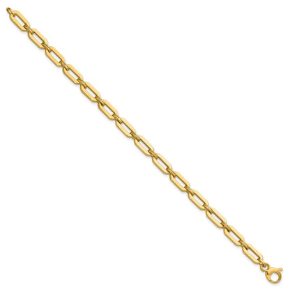 14K Gelbgold Poliert Fantasieglieder Armband