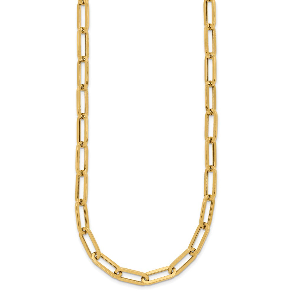 14K Gelbgold Poliert Fantasieglieder Halskette