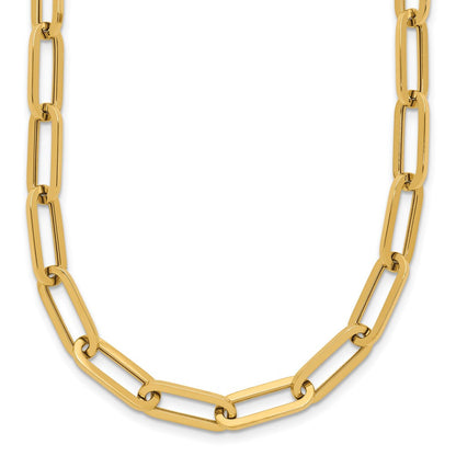 14K Gelbgold Poliert Fantasieglieder Halskette