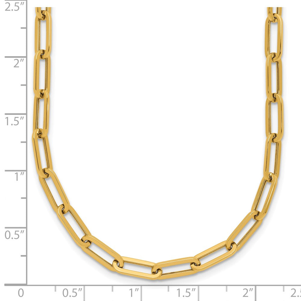 14K Gelbgold Poliert Fantasieglieder Halskette