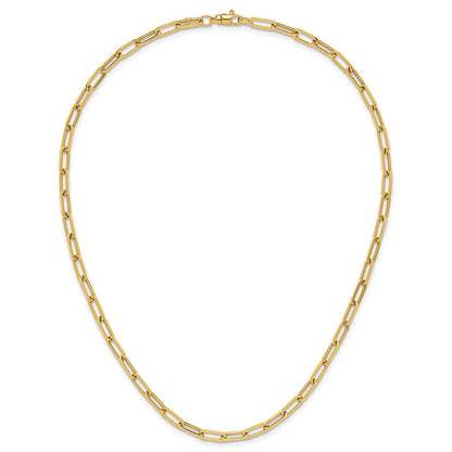 14K Gelbgold Poliert Fantasieglieder Halskette