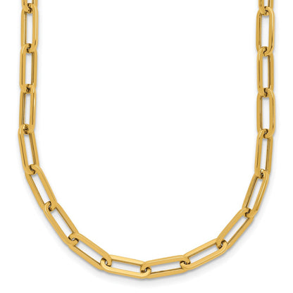 14K Gelbgold Poliert Fantasieglieder Halskette