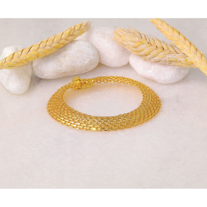 8 Zoll 14K Poliert Armband