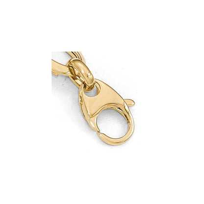 7.5 Zoll 14K Poliert Armband