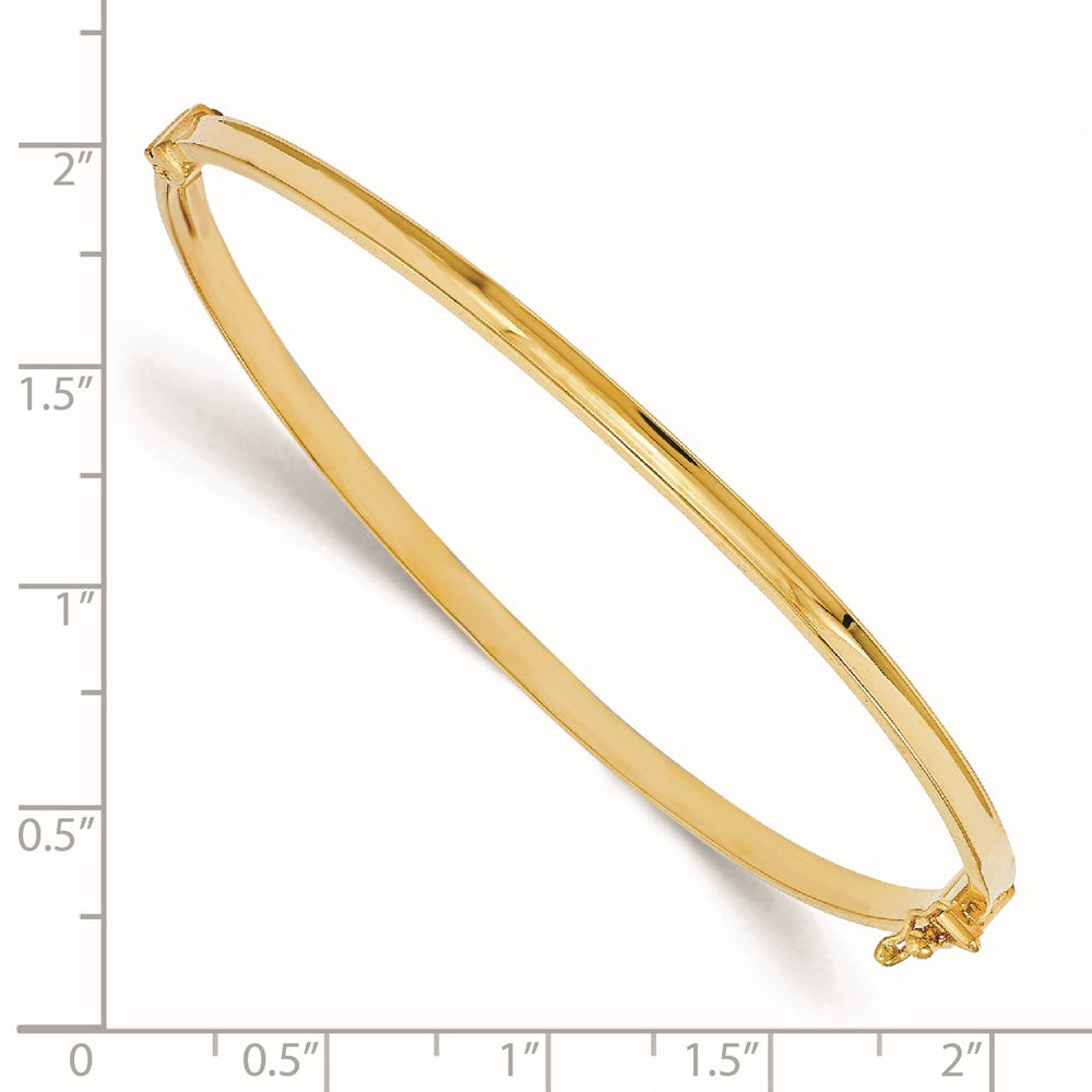 14K Gelbgold Poliert Klappbar Armreif