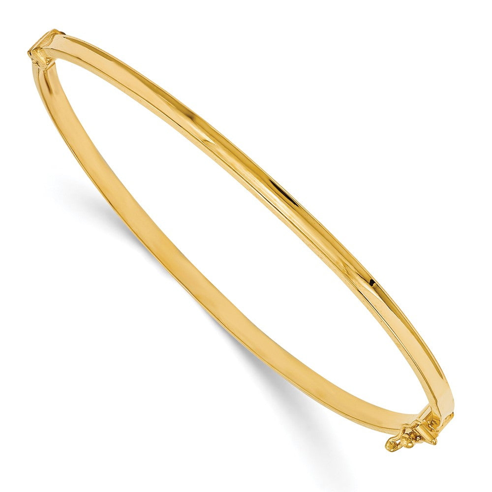 14K Gelbgold Poliert Klappbar Armreif