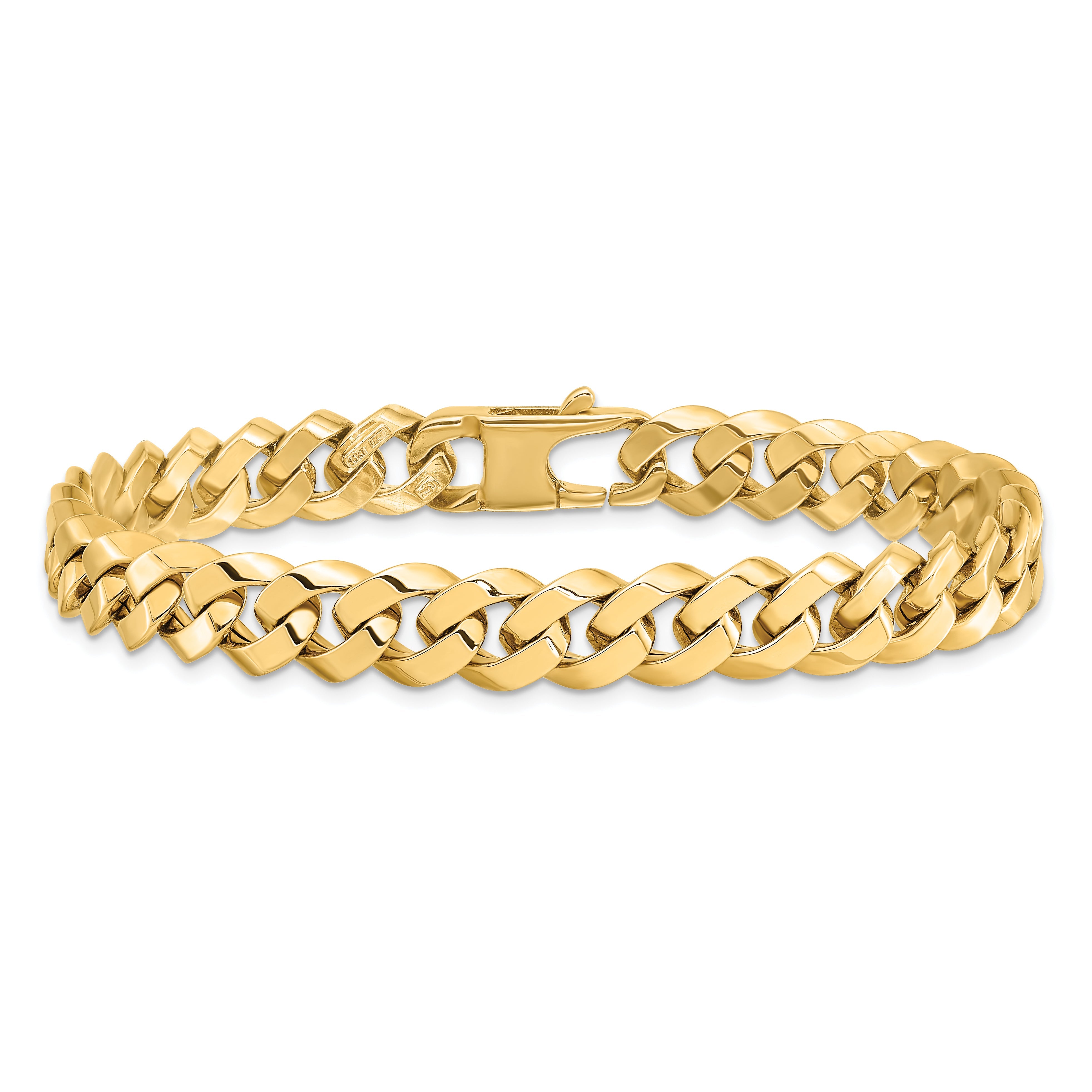 8 Zoll 14K 8.5mm Abgeschrägt Panzer Armband