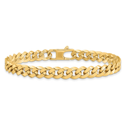 8 Zoll 14K 7.0mm Abgeschrägt Panzer Armband