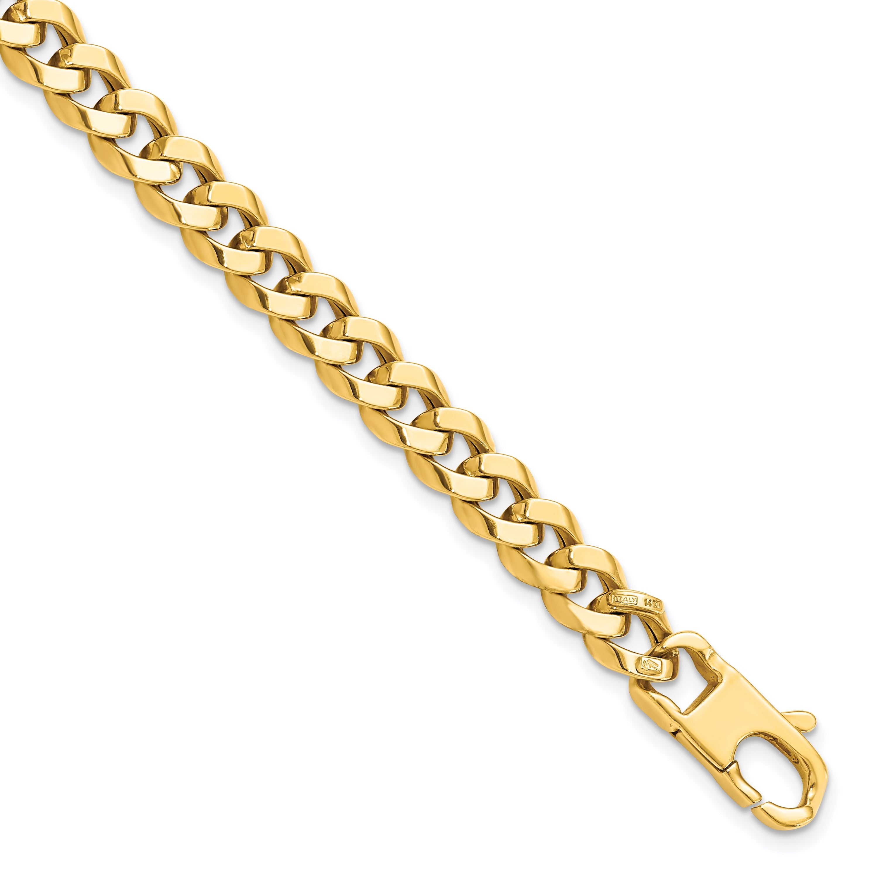8 Zoll 14K 7.0mm Abgeschrägt Panzer Armband