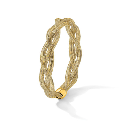 7.5 Zoll 14K Fantasie Dehnbar Armreif Armband
