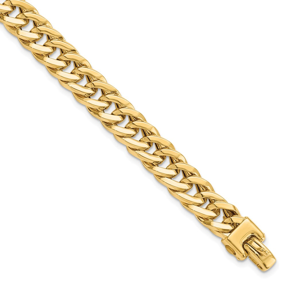 8 Zoll 14K Poliert Herren Armband
