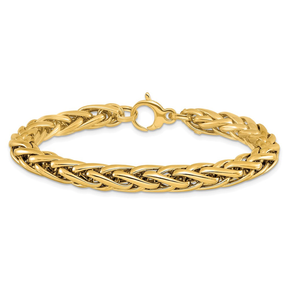 7.5 Zoll 14K Poliert Fantasieglieder Armband