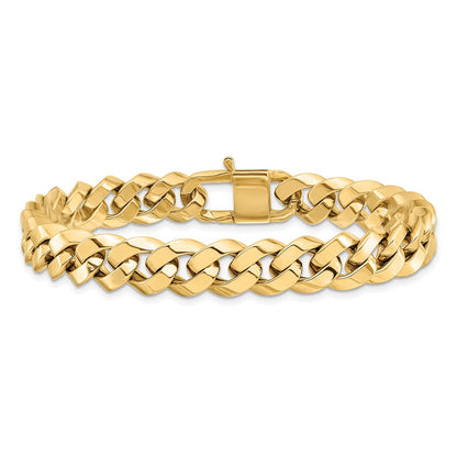 8 Zoll 14K Poliert Fantasieglieder Armband