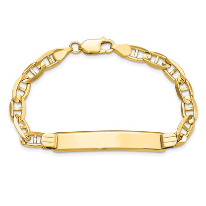 8 Zoll 14K Anker Glieder Id Armband