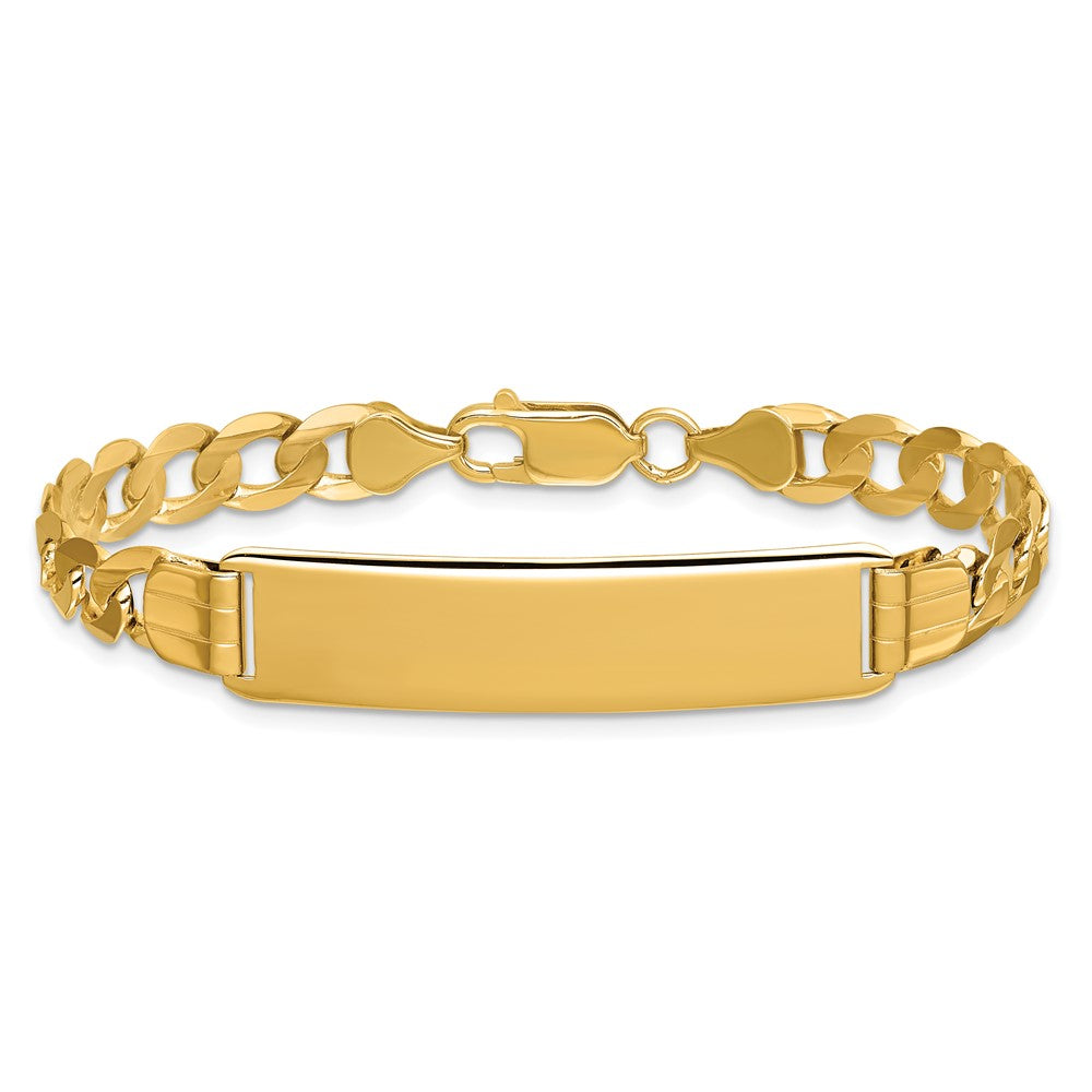 14K Panzer Glieder Id Armband