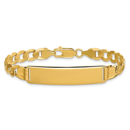 14K Panzer Glieder Id Armband
