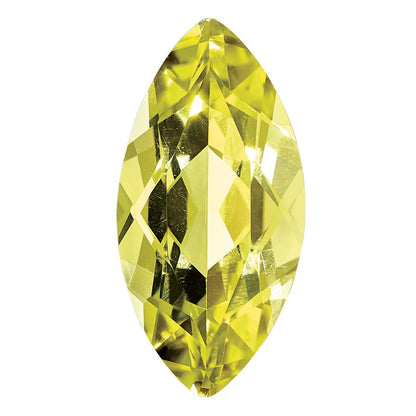 Edelstein Zitrone Quarz Aa Qualität 18x9mm Marquise