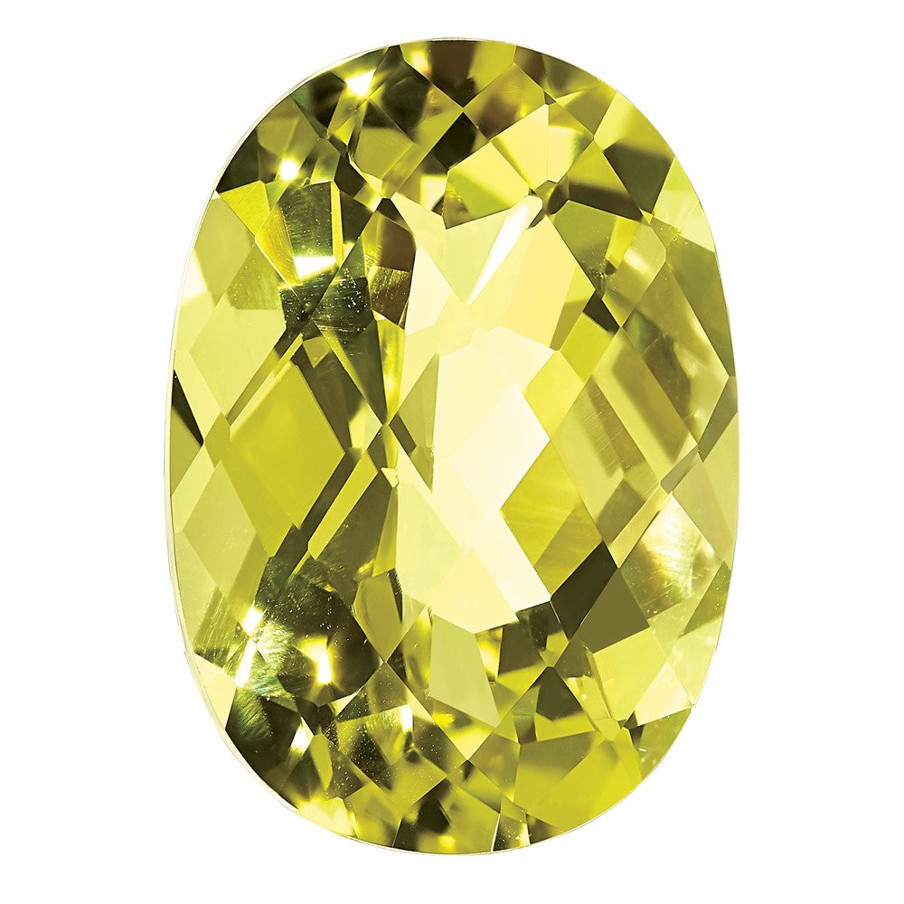 Edelstein Zitrone Quarz Aa Qualität 8x6mm Oval Schachbrett