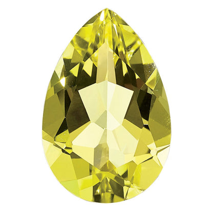 Edelstein Zitrone Quarz Aa Qualität 8x6mm Tropfen
