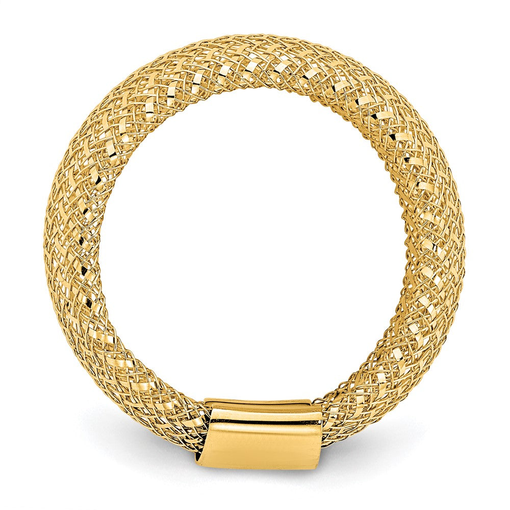 14K Gelbgold Dehnbar Ring