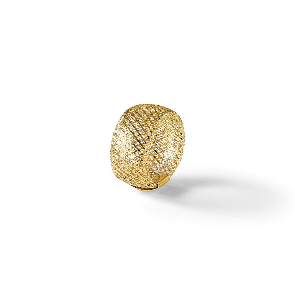 14K Gelbgold Dehnbar Ring
