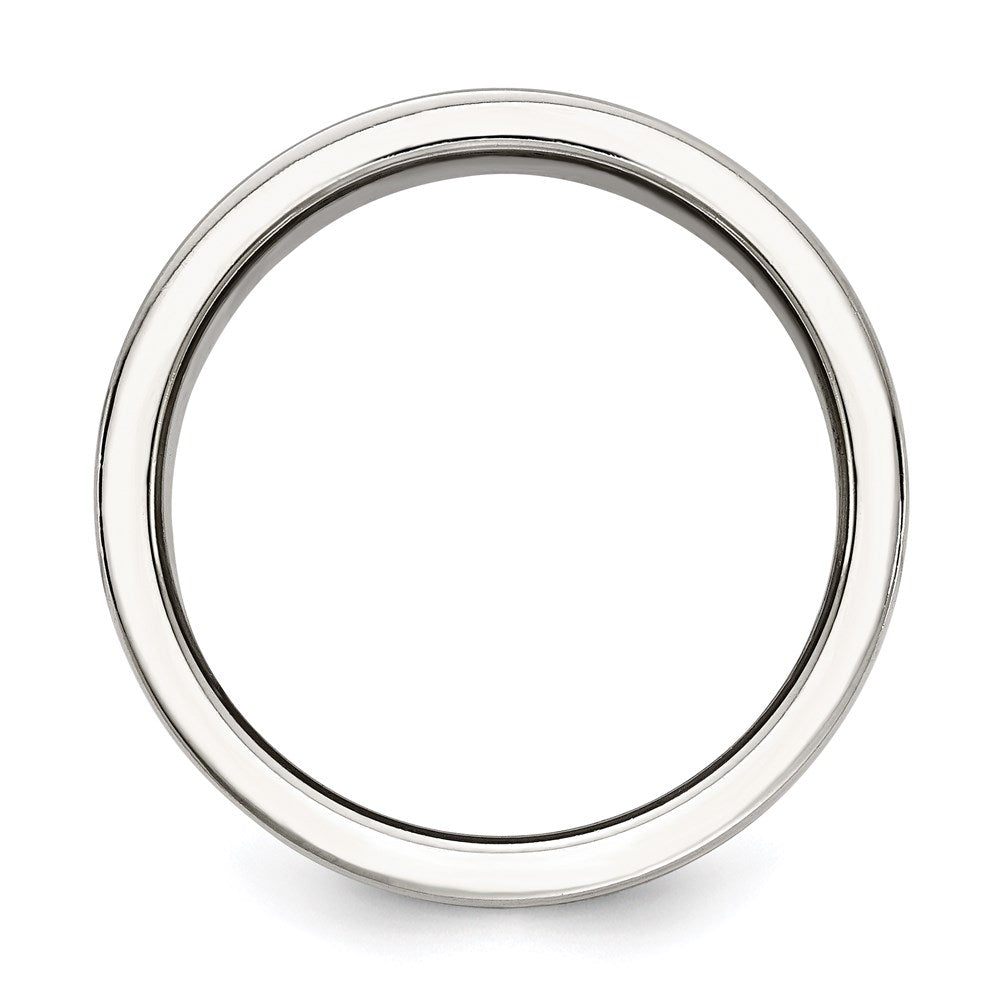 Edelstahl Chicago Blackhawks Logo Ring Größe 6