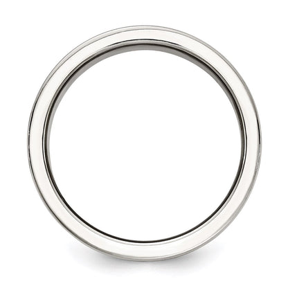 Edelstahl Chicago Blackhawks Logo Ring Größe 6