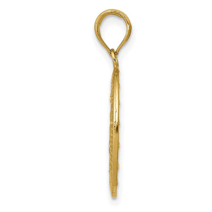 14K Gelbgold Anhänger mit Wunderbarer Medaille
