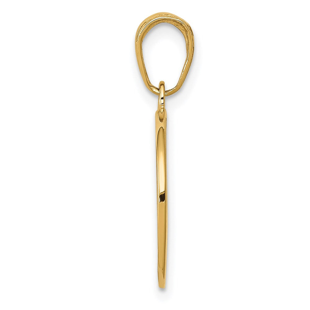 14K Gelbgold Sankt-Joseph-Medaille Charm