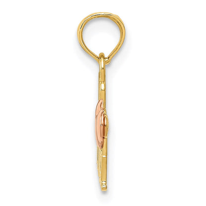 14K Bicolor We Liebe Nana Charm