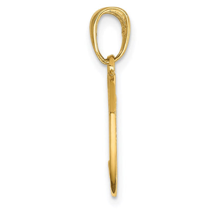 14K Gelbgold BIG SISTER-LITTLE SISTER Trennbarer Charm