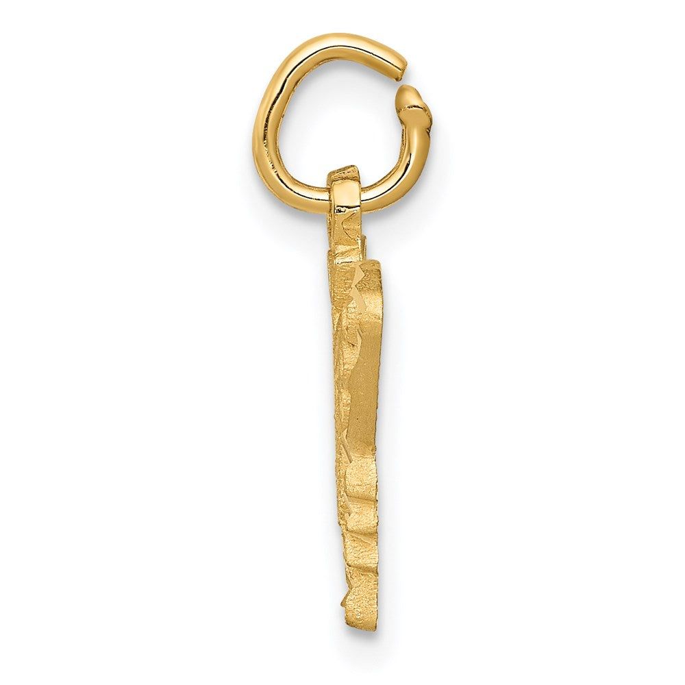 14K Gelbgold Schmetterling Charm
