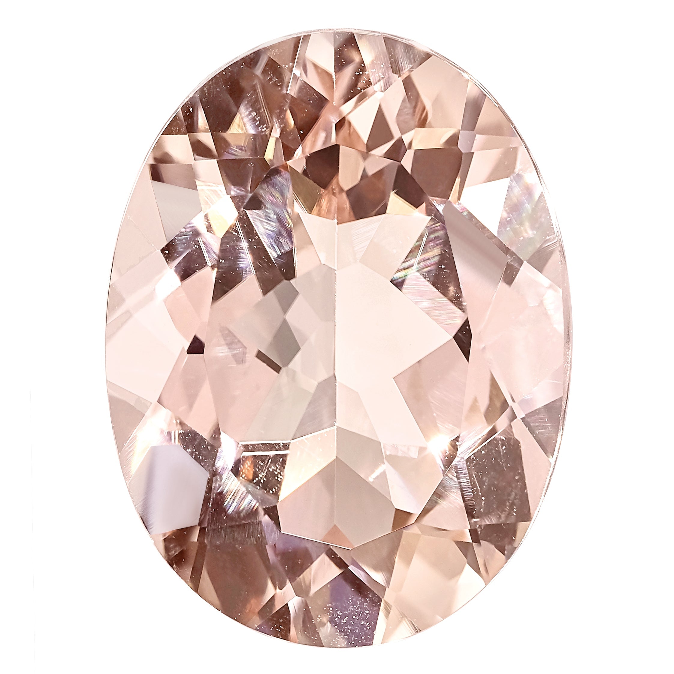 Edelstein Morganit Aa Qualität 8x6mm Oval