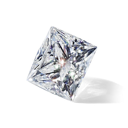 Edelstein Moissanit Rein Licht D-e-f Farbe 6mm Quadratisch Brillant