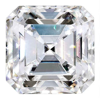 Edelstein Moissanit True Licht G-h-i Farbe 6mm Asscher Schliff