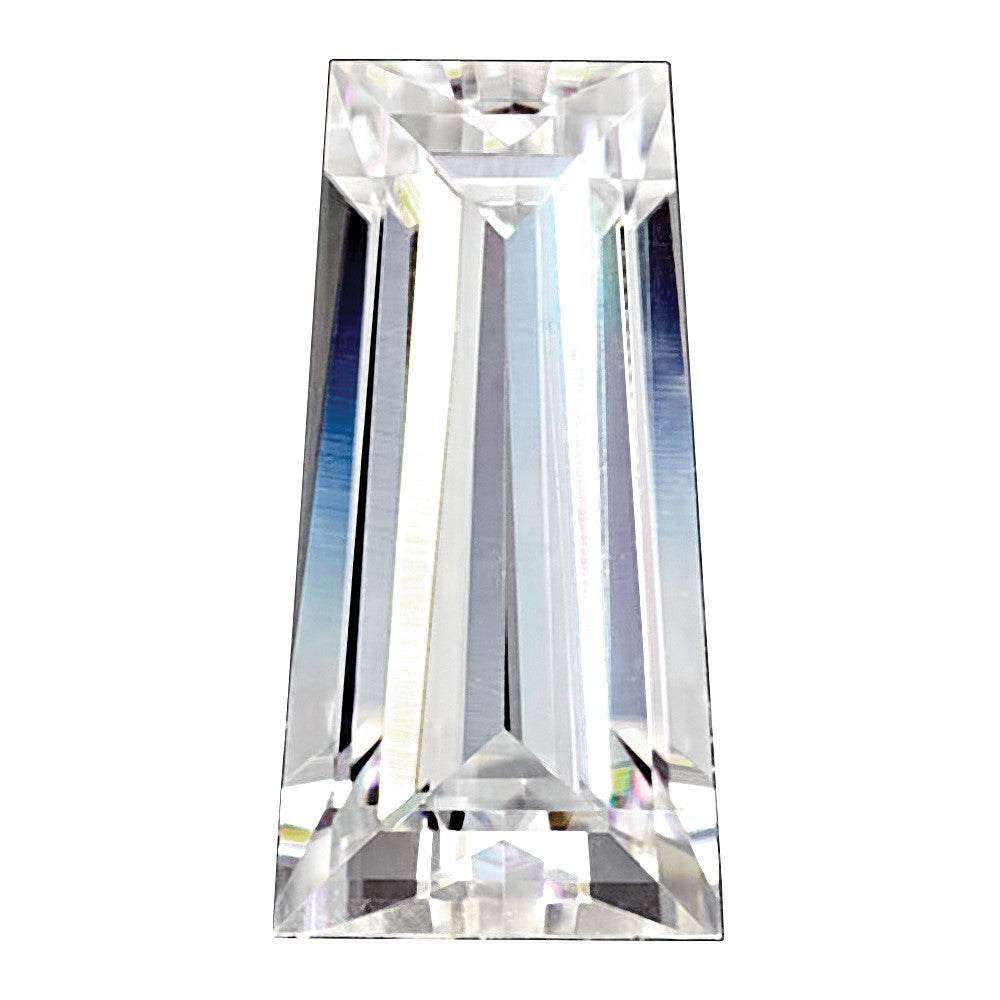 Edelstein Moissanit True Licht G-h-i Farbe 5x2.5x2mm Verjüngt Baguette