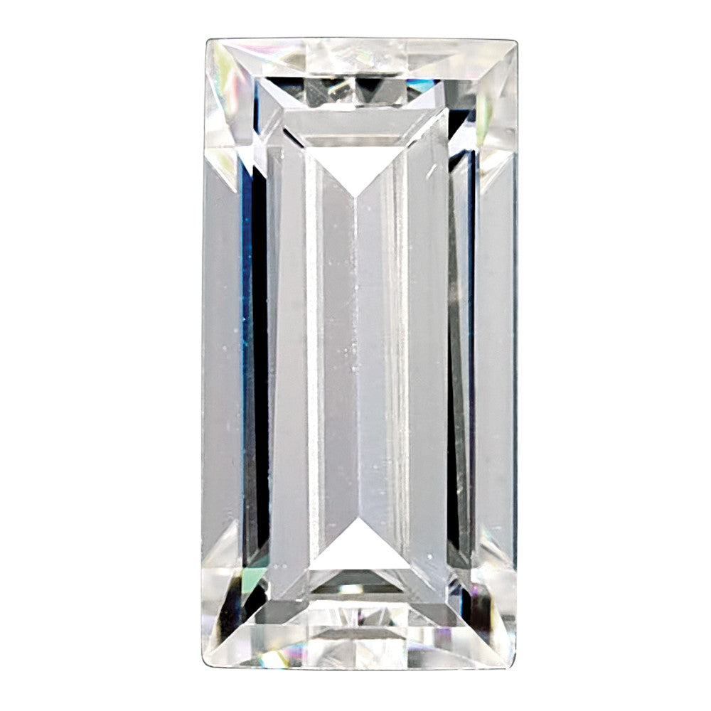 Edelstein Moissanit True Licht G-h-i Farbe 4x2mm Baguette