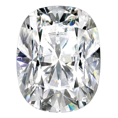 Edelstein Moissanit True Licht G-h-i Farbe 8x6mm Lang Kissen