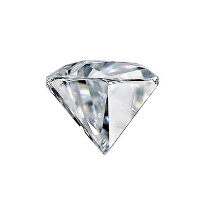 Edelstein Moissanit Rein Licht D-e-f Farbe 5x3mm Halb Mond
