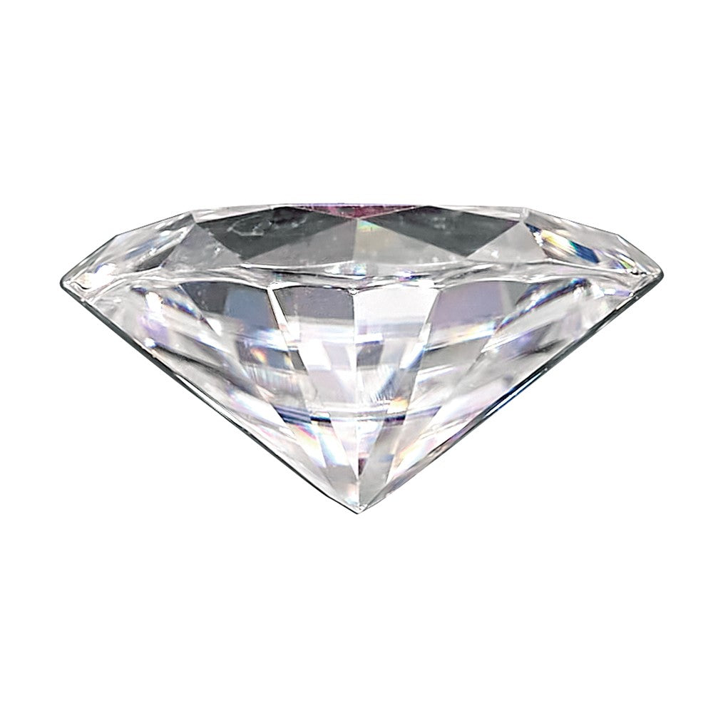 Edelstein Moissanit True Licht G-h-i Farbe 5x3mm Halb Mond