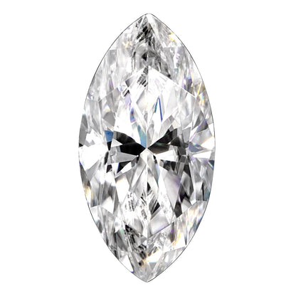 Edelstein Moissanit True Licht G-h-i Farbe 4x2mm Marquise