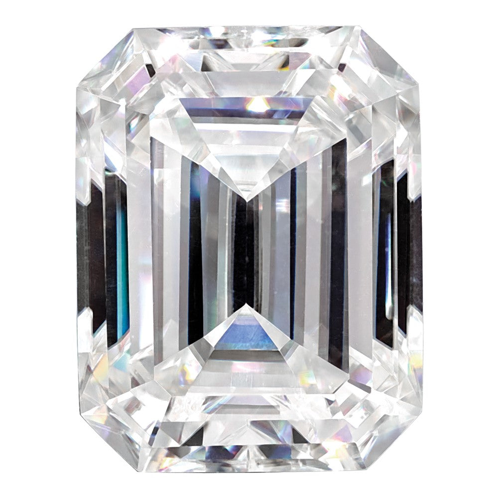 Edelstein Moissanit True Licht G-h-i Farbe 4x2mm Smaragdschliff