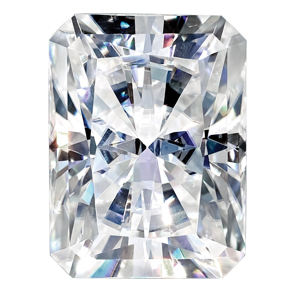 Edelstein Moissanit Rein Licht D-e-f Farbe 7x5mm Smaragd Radiant Schliff