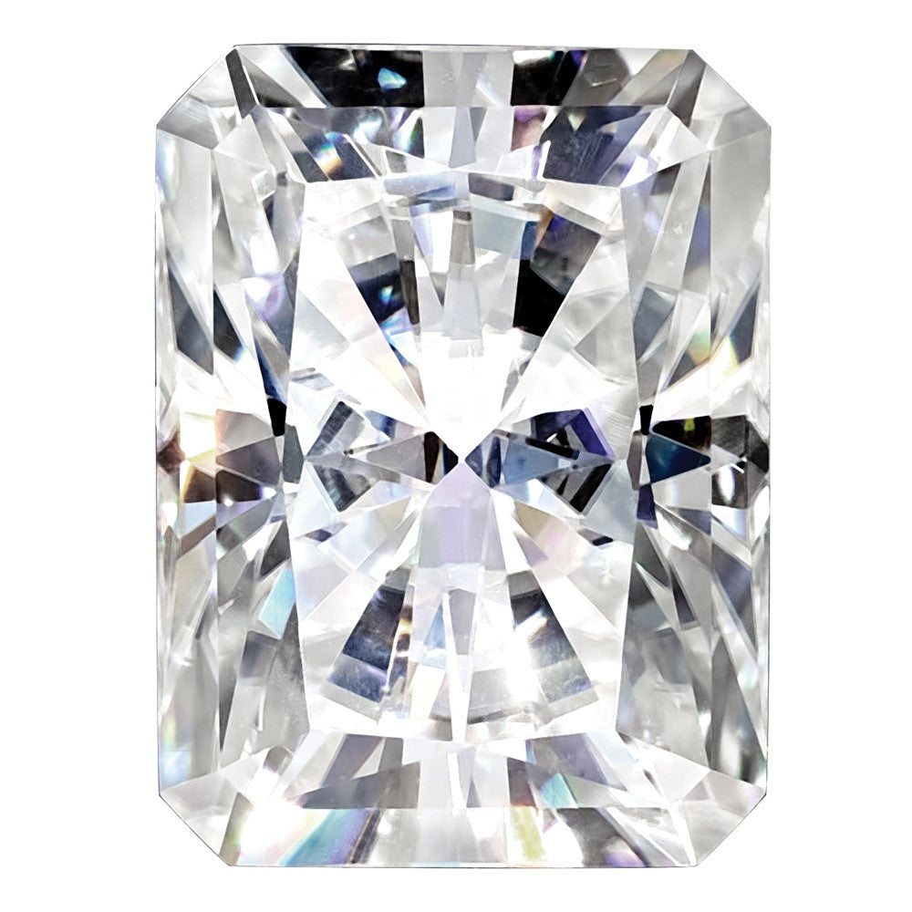 Edelstein Moissanit True Licht G-h-i Farbe 6x4mm Smaragd Radiant Schliff
