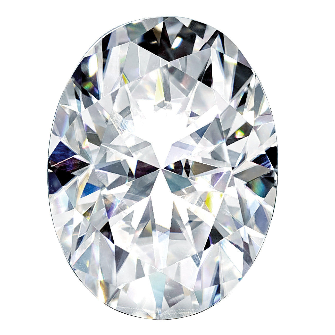 Edelstein Moissanit Rein Licht D-e-f Farbe 11x9mm Oval