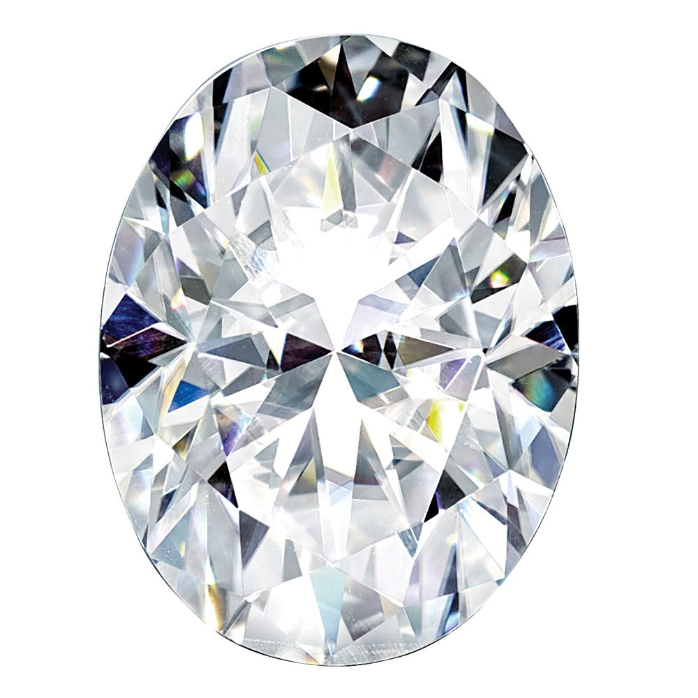 Edelstein Moissanit Rein Licht D-e-f Farbe 5x3mm Oval