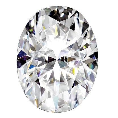 Edelstein Moissanit True Licht G-h-i Farbe 7x5mm Oval
