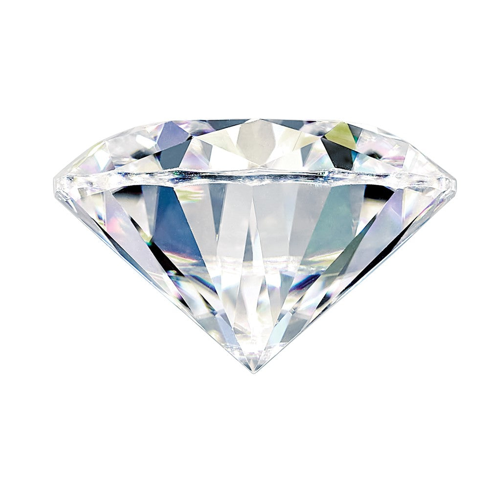 Edelstein Moissanit Rein Licht D-e-f Farbe 3.25mm Rund Diamantiert