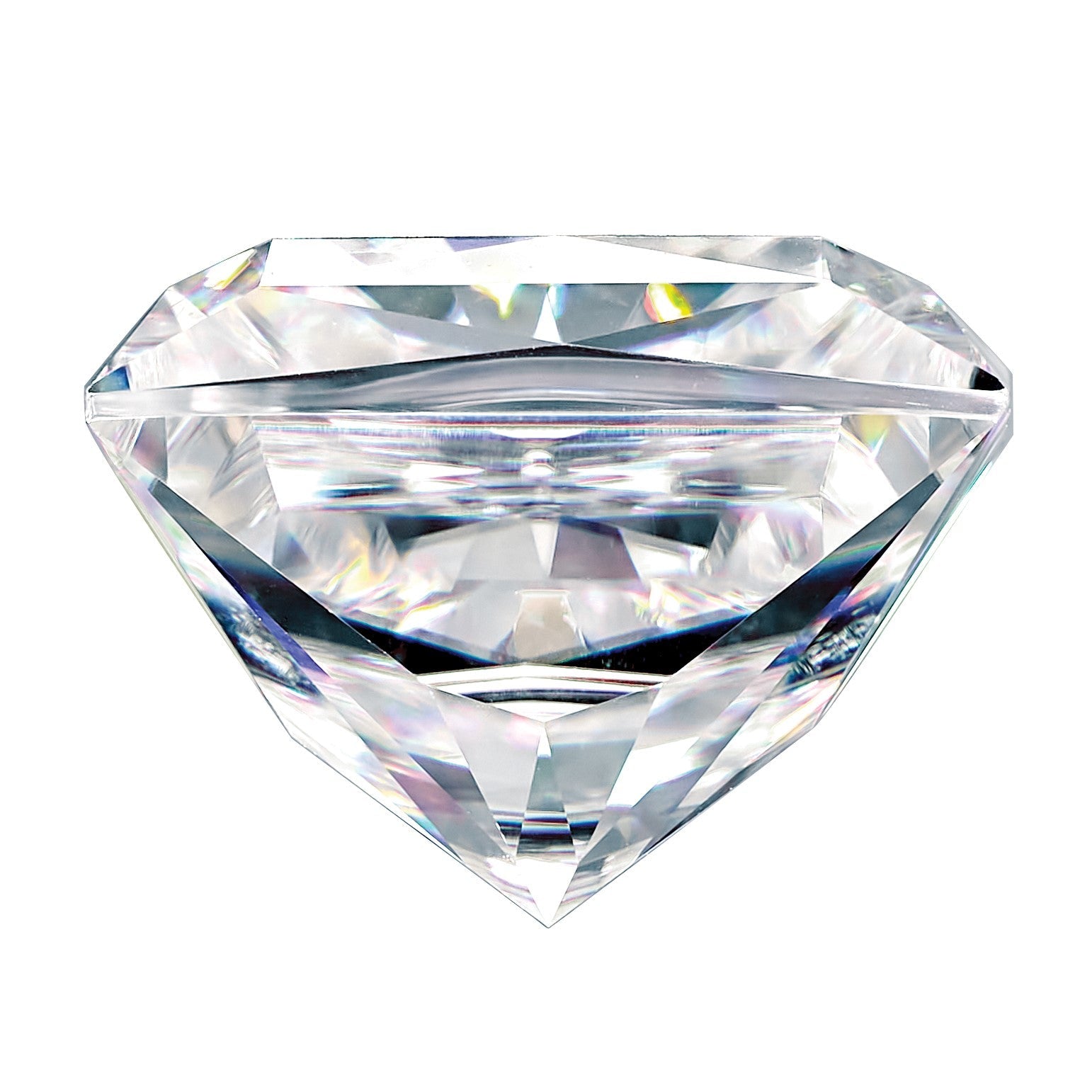 Edelstein Moissanit Rein Licht D-e-f Farbe 6mm Quadratisch Brillant